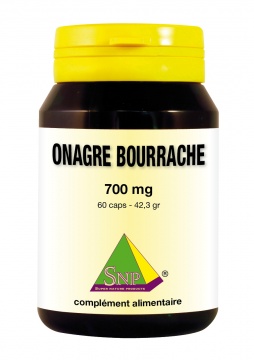 Onagre + Bourrache - 700 mg - 60 Caps