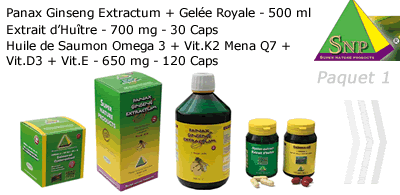 Huile de Saumon Omega 3 + Vit.K2 Mena Q7 + Vit.D3 + Vit.E - 650 mg - 120 Caps